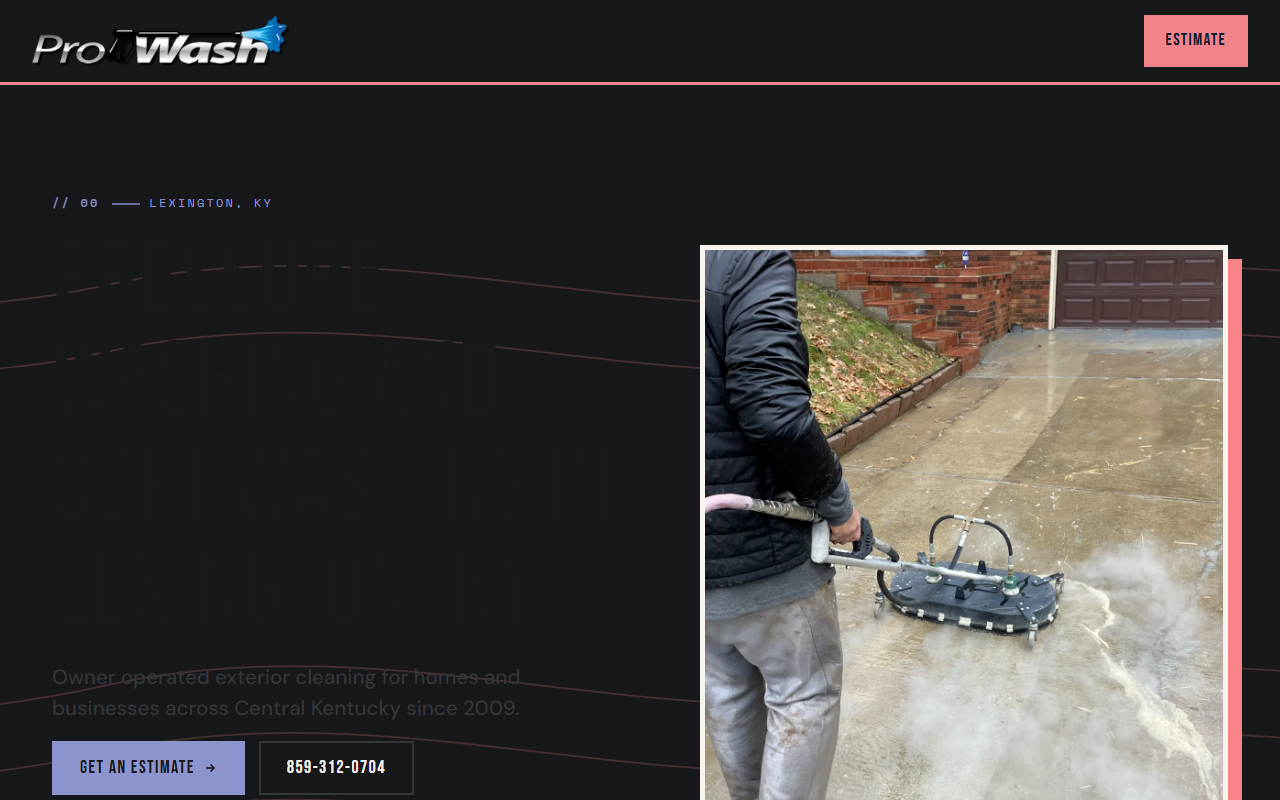 Rugged website theme